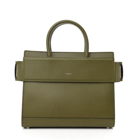 givenchy horizon satchel|GIVENCHY Smooth Calfskin Small Horizon Satchel Khaki.